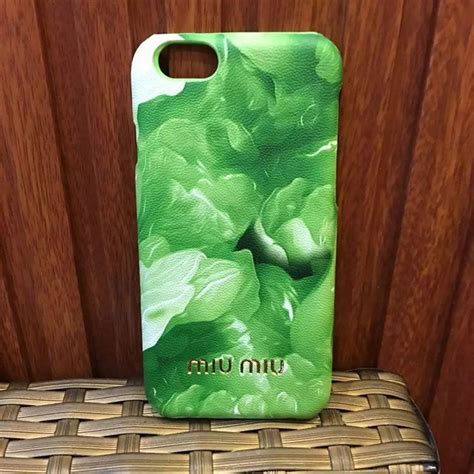 Pre Loved Miu Miu Leather iPhone 6/6s Plus Case by 